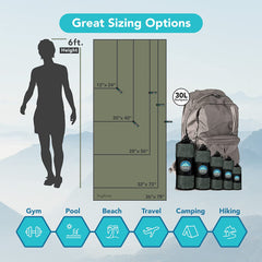 Army/Gray Towel