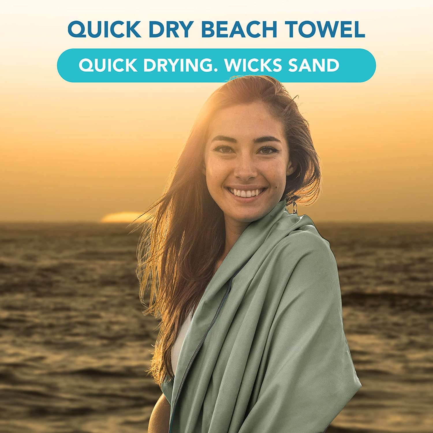 Army/Gray Towel