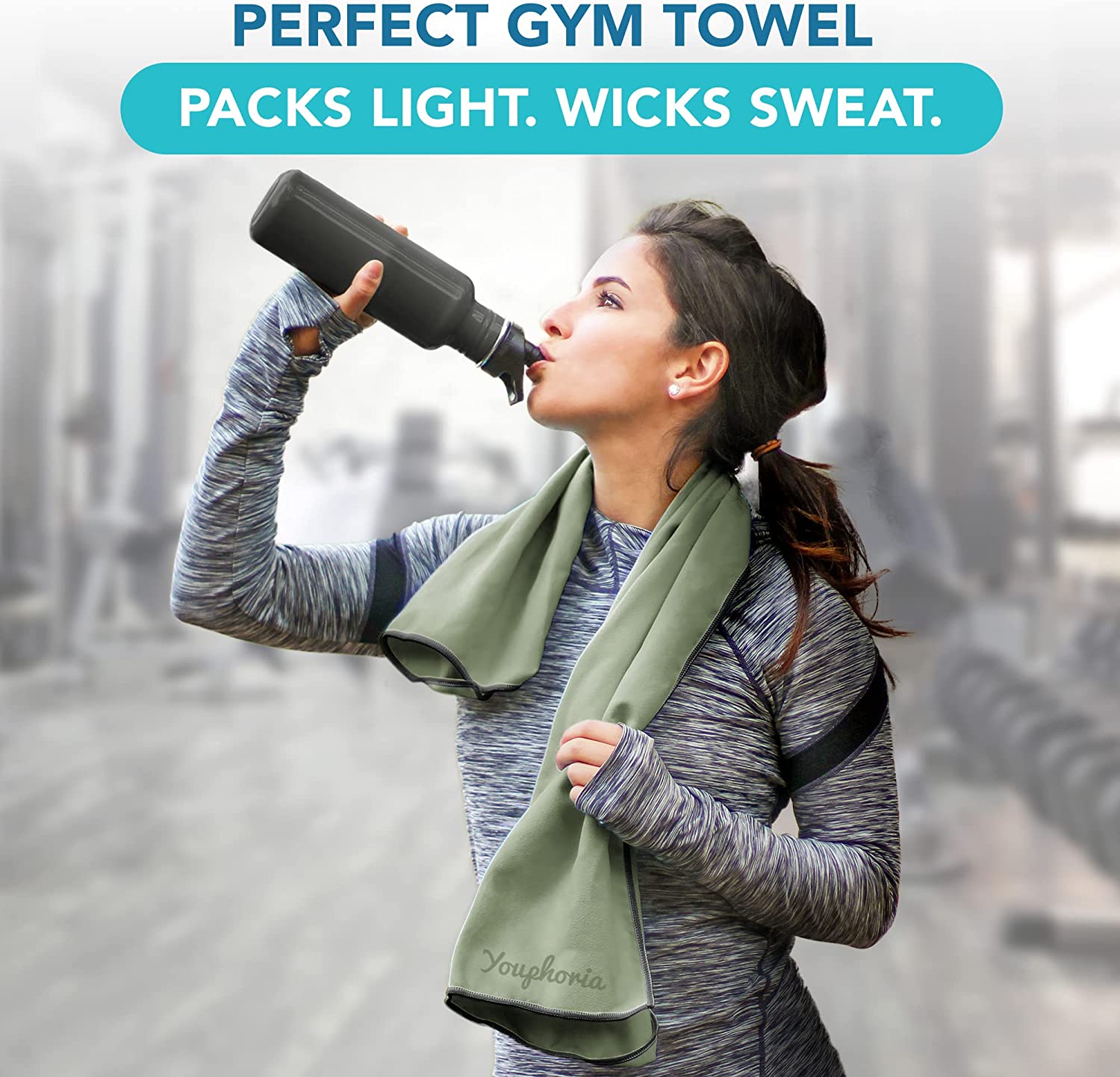 Army/Gray Towel