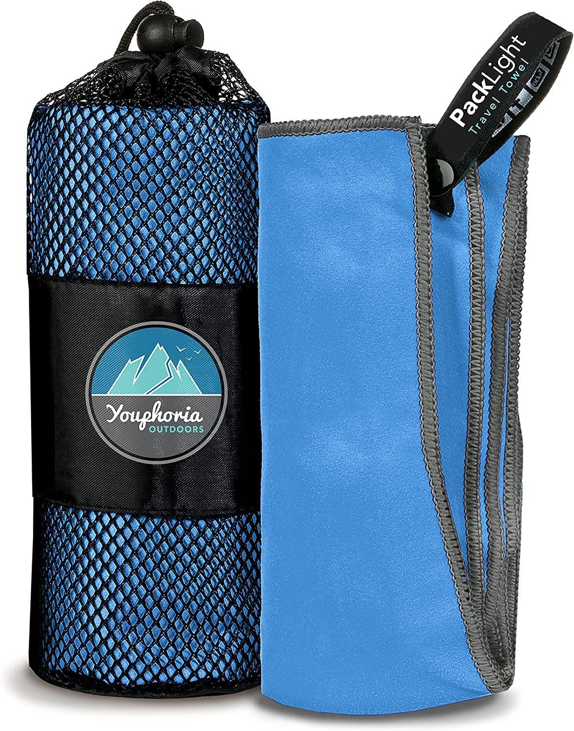 Blue/Gray Towel