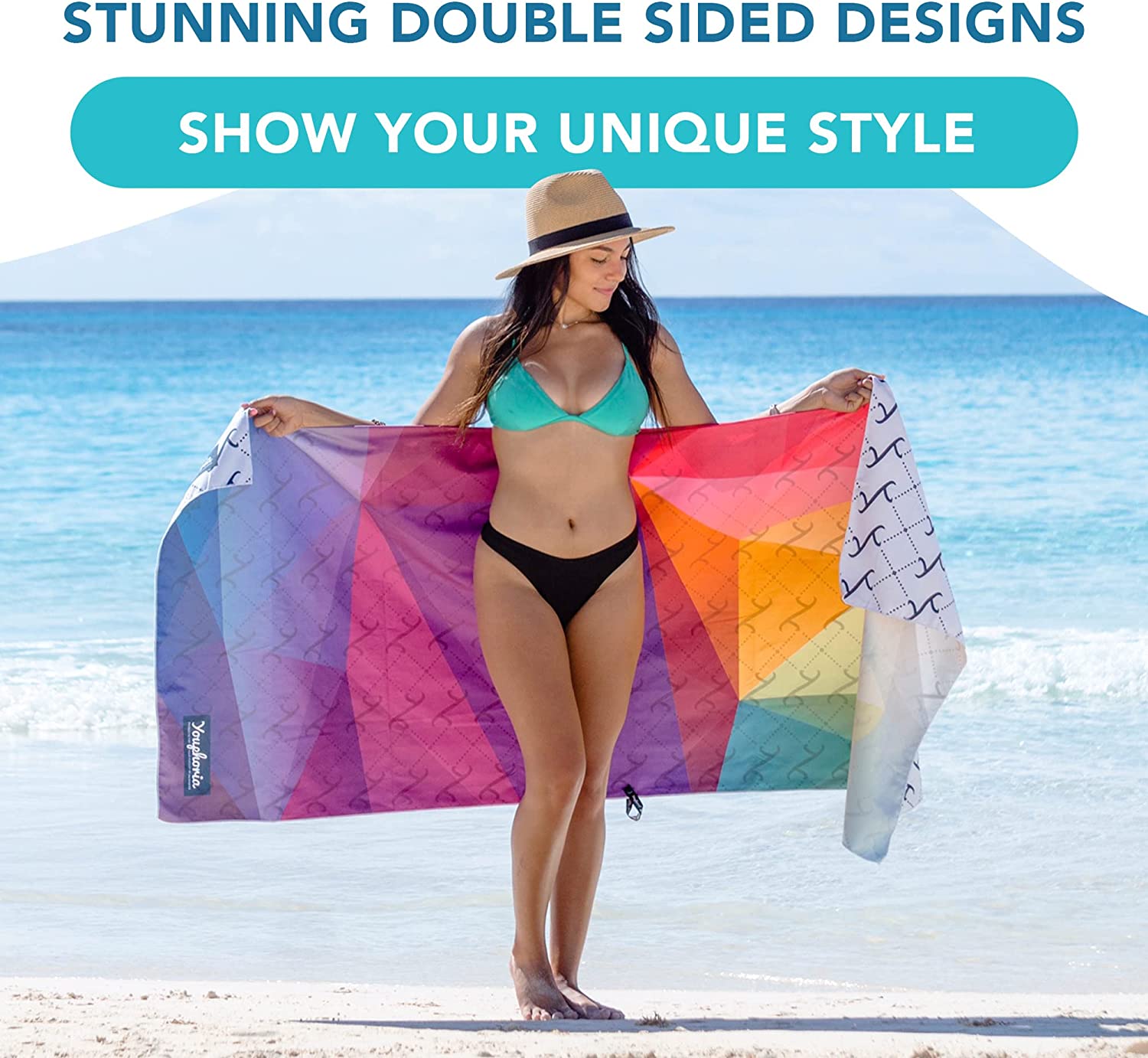 Kaleidoscope Dream Beach Towel