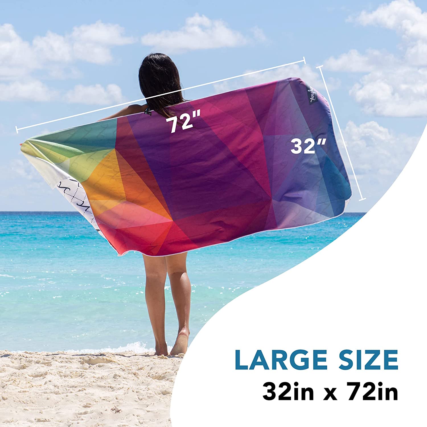 Kaleidoscope Dream Beach Towel