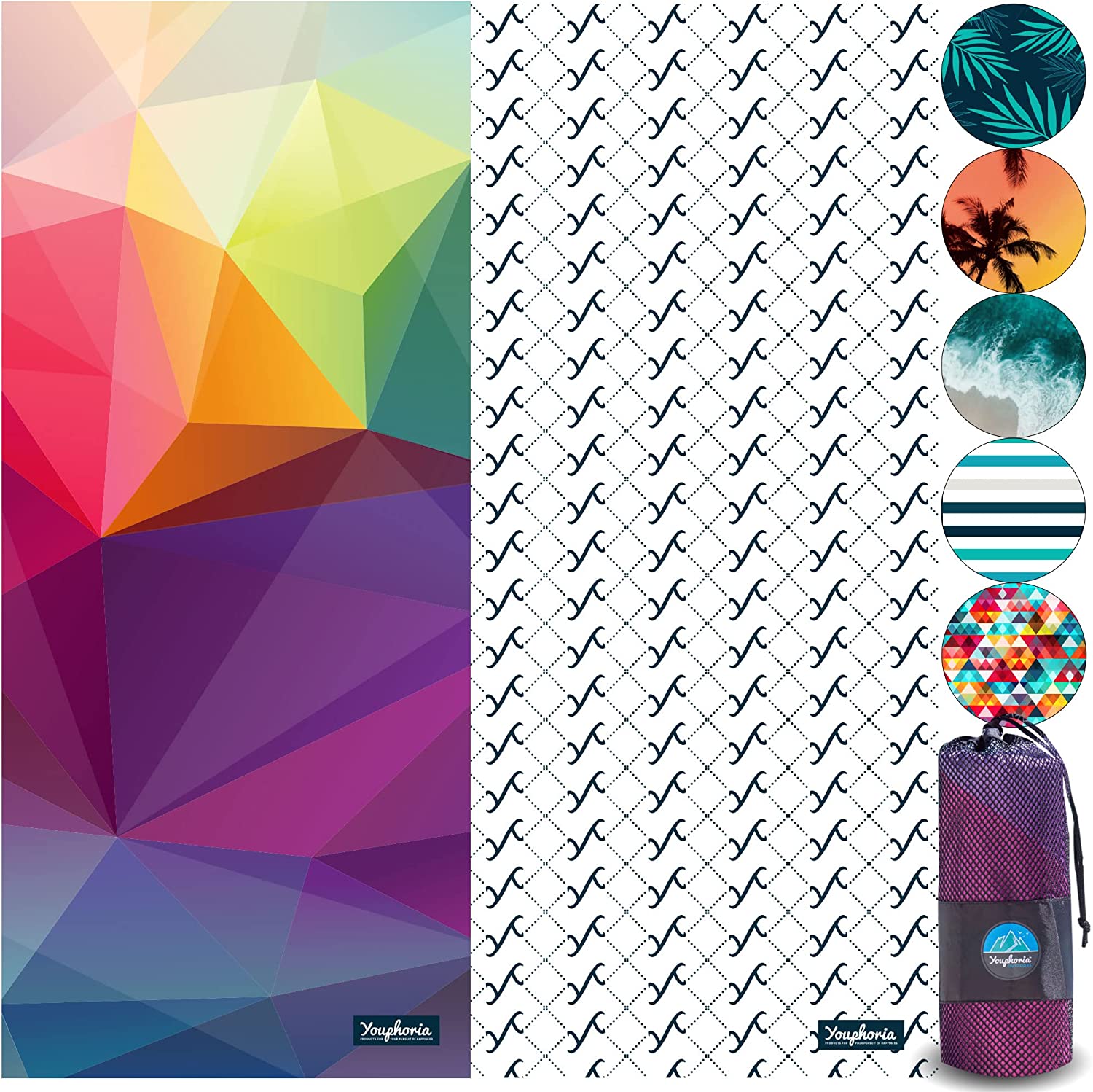 Kaleidoscope Dream Beach Towel