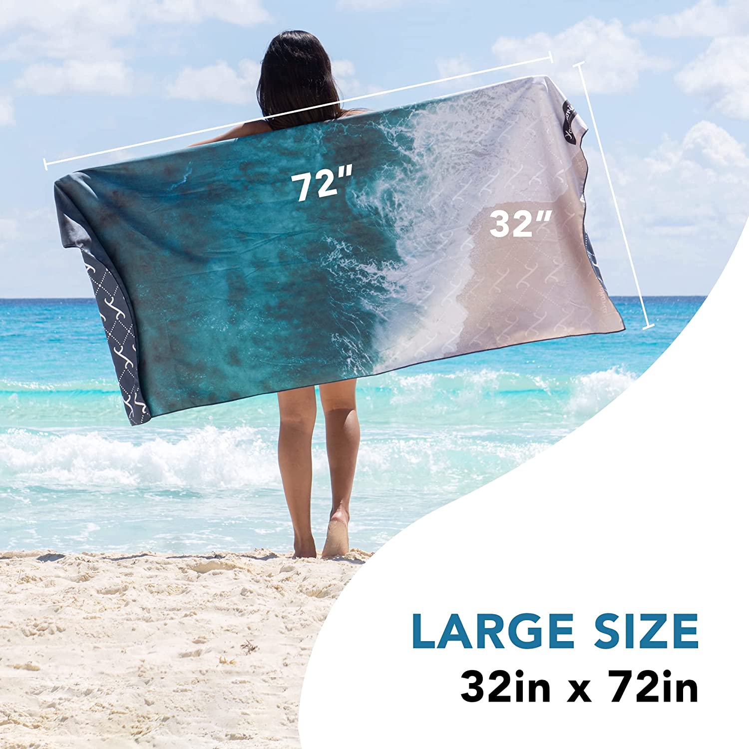Oceanside Beach Towel