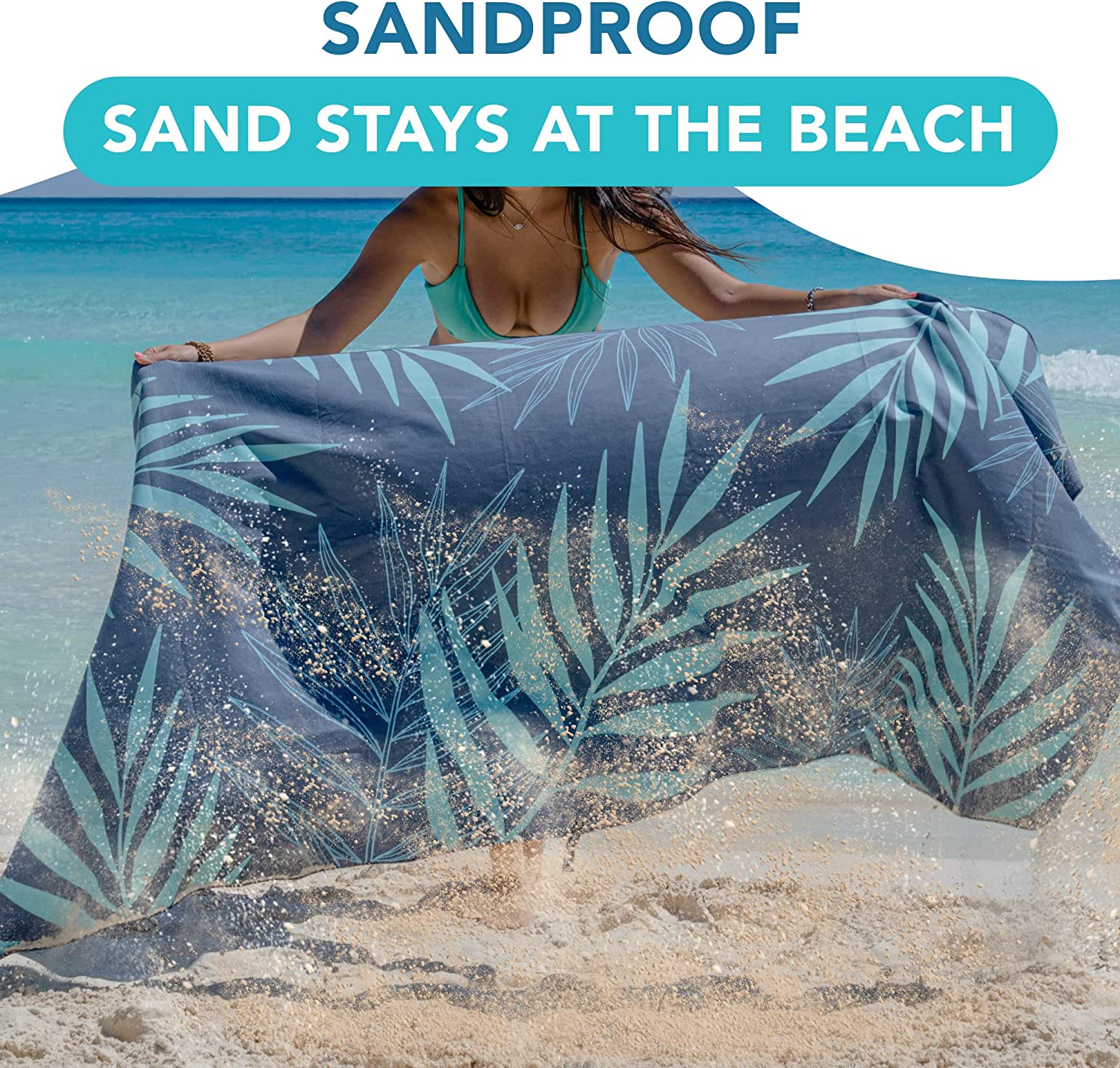 Tropic Breeze Beach Towel