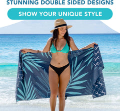 Tropic Breeze Beach Towel