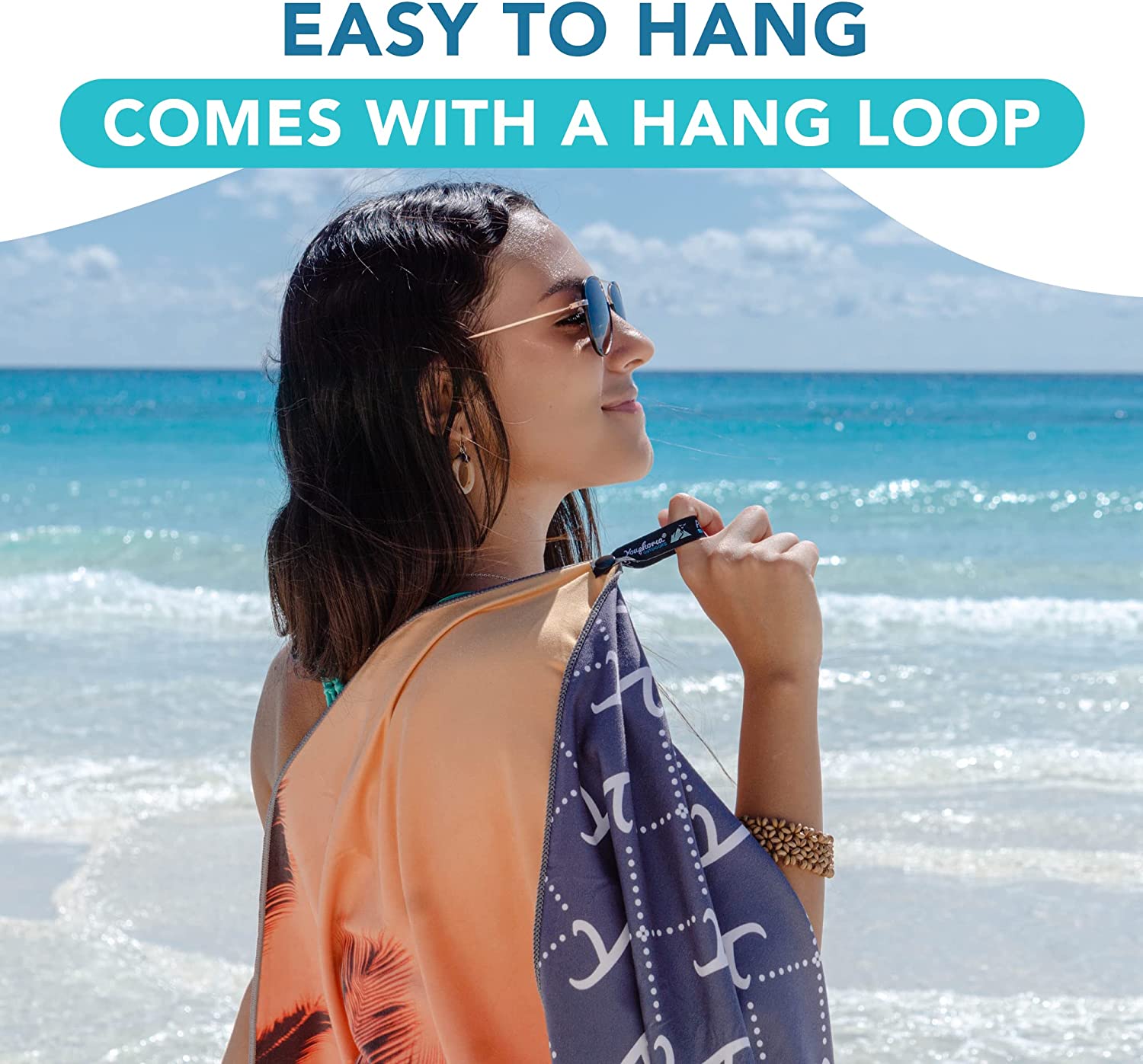 Vacation Sunset Beach Towel