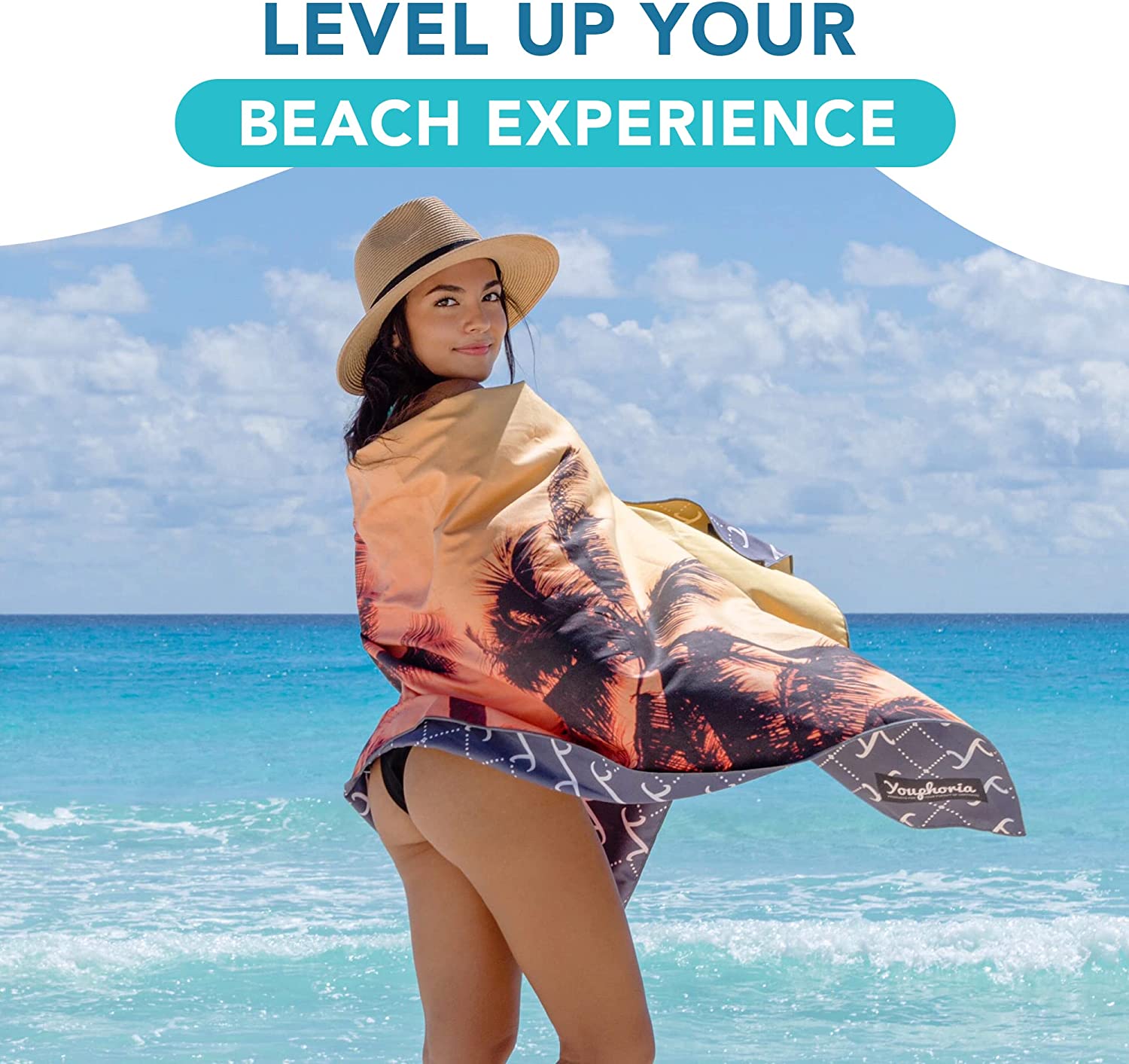 Vacation Sunset Beach Towel