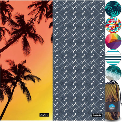 Vacation Sunset Beach Towel