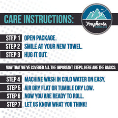 Mint/Gray Towel