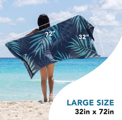 Tropic Breeze Beach Towel